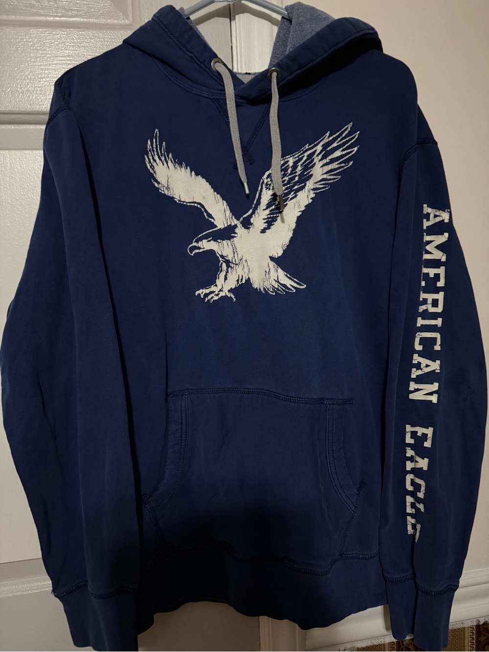 American Eagle Outfitters Vintage Tag Logo Hoodie X-Large